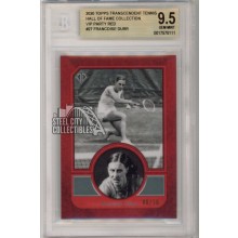 Francoise Durr 2020 Topps Transcendent VIP Red Card #27 6/10 BGS 9.5 Gem Mint
