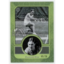 Francoise Durr 2020 Topps Transcendent Tennis VIP Card #27 /20