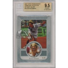 Stefan Edberg 2020 Topps Transcendent VIP Silver Card #16 5/5 BGS 9.5 Gem Mint
