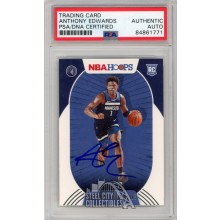 Anthony Edwards 2020-21 Panini Hoops Autograph Rookie Card #216 PSA/DNA