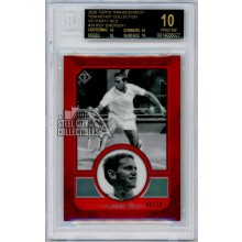 Roy Emerson 2020 Topps Transcendent Tennis VIP Red Card #18 05/10 BGS 10 Black Label