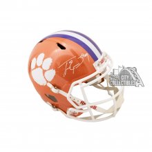 Travis Etienne Autographed Clemson Speed Replica Full-Size Football Helmet - BAS COA