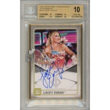 Lacey Evans 2020 Topps Transcendent WWE Autograph Card 15/25 BGS 10 Pristine