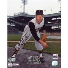 Elroy Face Autographed Pittsburgh Pirates 8x10 Photo - BAS (Throwing, Black Ink)