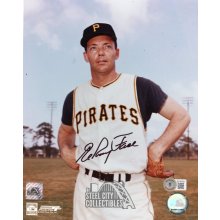 Elroy Face Autographed Pittsburgh Pirates 8x10 Photo - BAS (Black Ink)