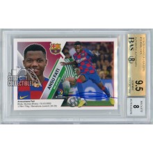 Ansu Fati 2019 Panini Colecciones La Liga Autographed Rookie Card #13BIS BGS 9.5 BAS 8