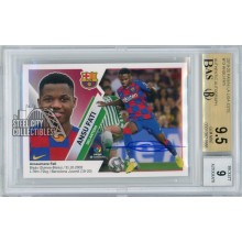 Ansu Fati 2019 Panini Colecciones La Liga Autographed Rookie Card #13BIS BGS 9.5 BAS 9