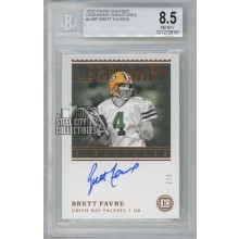 Brett Favre 2020 Panini Encased Legendary Autograph Card #LS-BF 2/5 BGS 8.5