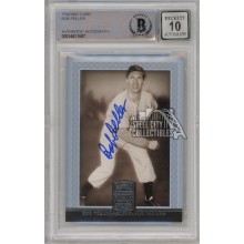 Bob Feller 2005 Donruss Greats Baseball Autograph Card #8 BAS 10