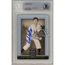 Bob Feller 2005 Donruss Greats Baseball Autograph Card #8 BAS