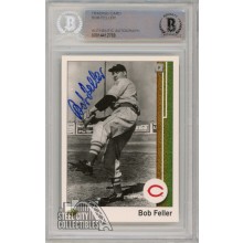 Bob Feller 2007 Upper Deck Baseball Autograph Card #89UD-BF BAS
