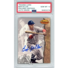 Bob Feller 1994 Ted Williams Company Autograph Card #25 PSA/DNA 10