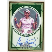 Gigi Fernandez 2020 Topps Transcendent Tennis Autographed Card 4/5