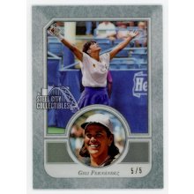Gigi Fernandez 2020 Topps Transcendent Tennis VIP Card #44 5/5