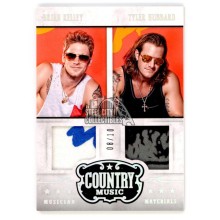 Brian Kelley/Tyler Hubbard 2014 Panini Country Music Dual Patch Card 08/10