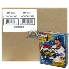 2026 Topps Finest Baseball Mega 20-Box Case