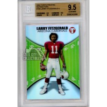 Larry Fitzgerald 2004 Topps Pristine Refractor Rookie Card #109 52/499 BGS 9.5