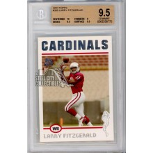 Larry Fitzgerald 2004 Topps Rookie Card #360 BGS 9.5 Gem Mint