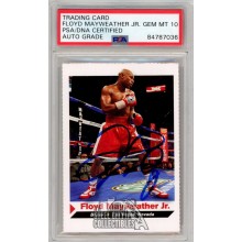 Floyd Mayweather Jr 2012 Sports Illustrated SI Kids Autograph Card #152 PSA/DNA 10