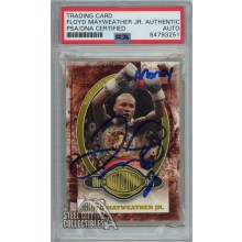 Floyd Mayweather Jr 2010 Sport Kings Ringside Gold Victorious "Money" Autograph Card #86 PSA/DNA
