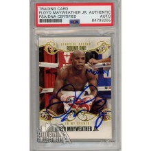 Floyd Mayweather Jr 2010 Sport Kings Ringside Gold In My Corner "Money" Autograph Card #71 PSA/DNA