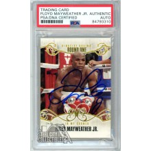 Floyd Mayweather Jr 2010 Sport Kings Ringside Gold In My Corner Autograph Card #71 PSA/DNA