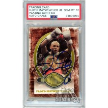Floyd Mayweather Jr 2010 Sport Kings Ringside Gold Victorious Autograph Card #86 PSA/DNA 10