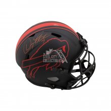 Doug Flutie Autographed Buffalo Bills Eclipse Replica Full-Size Football Helmet - BAS COA