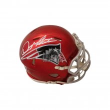 Doug Flutie Autographed New England Patriots Flash Mini Football Helmet - BAS (White Ink)