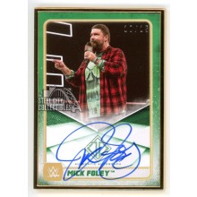 Mick Foley 2020 Topps Transcendent Green Autograph Card #A-MF /15
