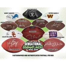 2026 Gold Rush Sensational Signatures Football Edition Box