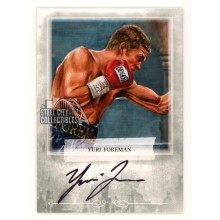 Yuri Foreman 2010 Sport Kings Boxing Autograph Card #A-YF1