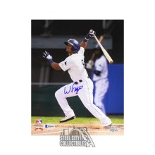 Wander Franco Autographed Princeton Rays 8x10 Photo - BAS COA