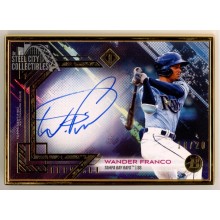 Wander Franco 2021 Bowman Transcendent Autograph Rookie Card #BTVA-WF 16/20