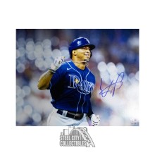Wander Franco Autographed Tampa Bay Rays 16x20 Photo - BAS COA