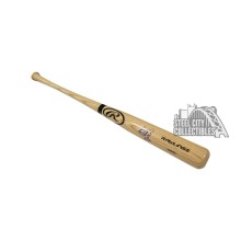 Wander Franco El Patron Autographed Rawlings Pro Baseball Bat - JSA COA