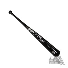 Wander Franco El Patron Autographed Rawlings Black Baseball Bat - BAS COA