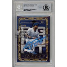 Frank Thomas 2020 Topps Project 2020 Autograph Card #23 BAS 10 (Blue)