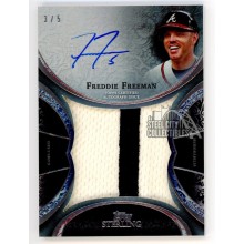 Freddie Freeman 2022 Topps Sterling Autograph Patch Card #SSJPFA-FF 3/5