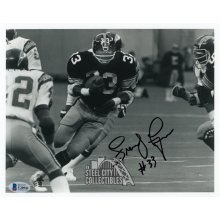 Frenchy Fuqua Autographed Pittsburgh Steelers 8x10 Photo - BAS COA (Horizontal)