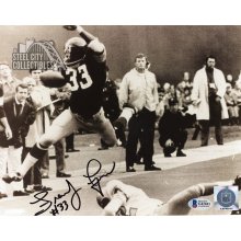 Frenchy Fuqua Autographed Pittsburgh Steelers 8x10 Photo - BAS COA