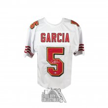 Jeff Garcia Autographed San Francisco White Custom Football Jersey - BAS