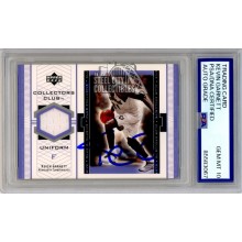 Kevin Garnett 2002-03 UD Collectors Club Autograph Jersey Card #KG-U PSA/DNA 10