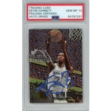 Kevin Garnett 1995-96 Fleer Metal Autograph Rookie Card #167 PSA/DNA 10 (Blue)
