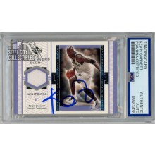 Kevin Garnett 2002-03 UD Collectors Club Autograph Jersey Card #KG-U PSA/DNA