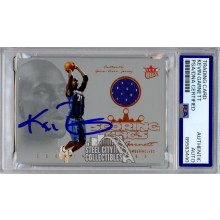 Kevin Garnett 2004-05 Fleer Ultra Autograph Jersey Card #SK-KG PSA/DNA