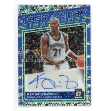 Kevin Garnett 2020-21 Panini Optic Fast Break Autograph Card #FB-KGA