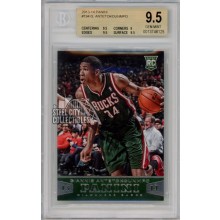 Giannis Antetokounmpo 2013-14 Panini Basketball Rookie Card #194 BGS 9.5 Gem Mint
