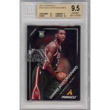 Giannis Antetokounmpo 2013-14 Panini Pinnacle Rookie Card #5 BGS 9.5 Gem Mint