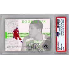 Giannis Antetokounmpo 2013-14 Upper Deck SP Authentic Rookie F/X Card #91 PSA 10
